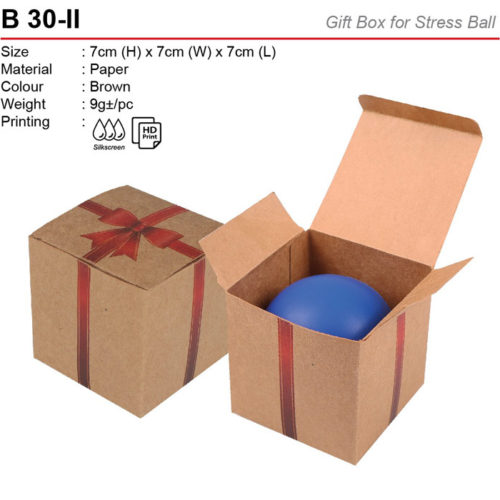 Box for Stress Ball (B30-II)