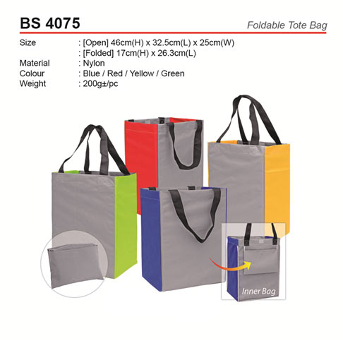 nylon foldable tote bags