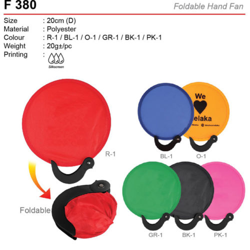 Foldable Fan F380