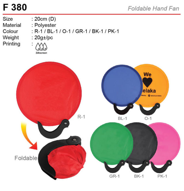 Foldable Fan F380