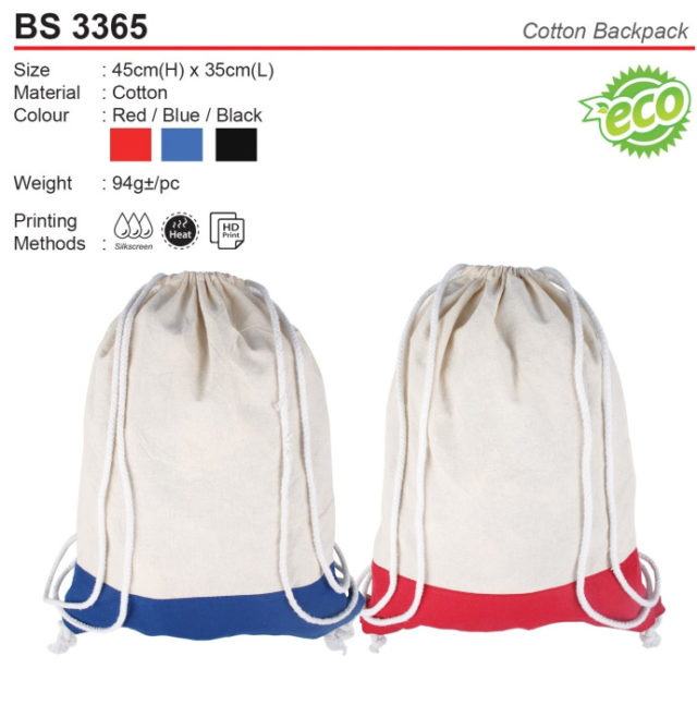 Cotton Sling Bag (BS3365)