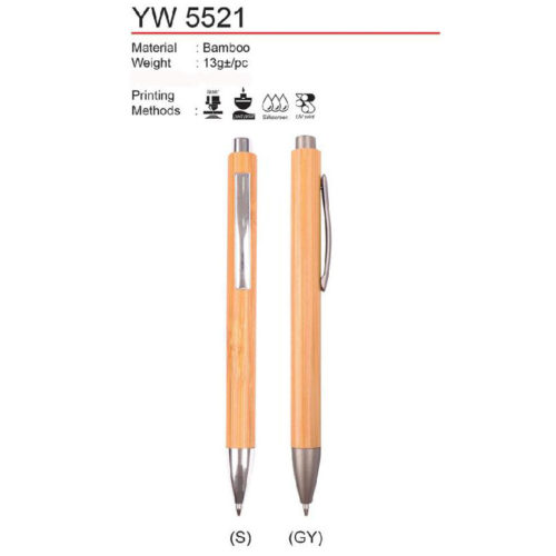 Eco Bamboo Pen (YW5521)