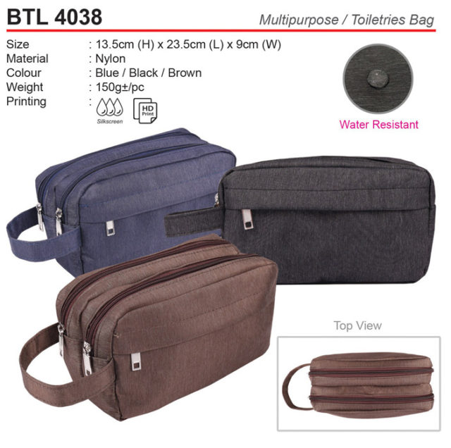 Water Resistant Toiletries Bag (BTL4038)