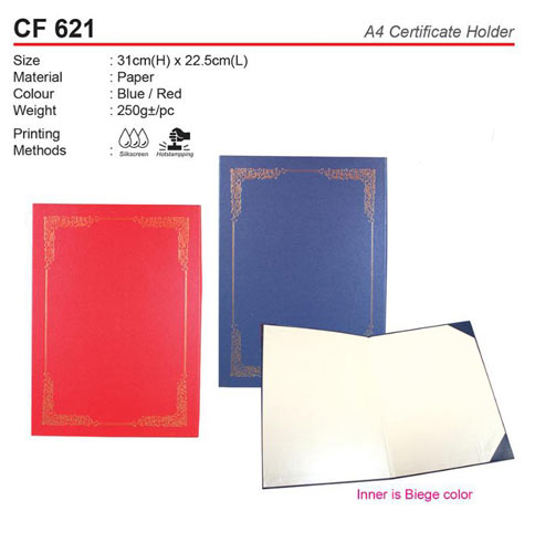 A4 Certificate Holder (CF621-III)
