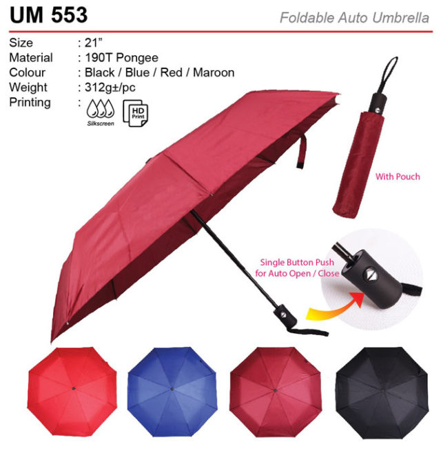 Foldable Auto Umbrella (UM553)