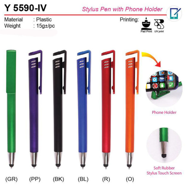 Stylus Pen with Pen Holder (Y5590-IV)