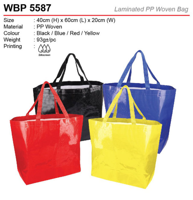 Laminated PP Woven Bag (WBP5587)