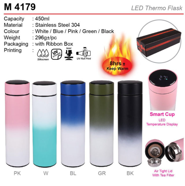 LED Thermo Flask (M4179)