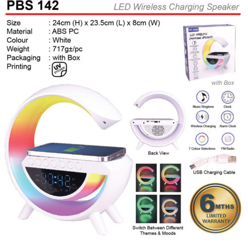 LED Wireless Charging Speaker (PBS142)