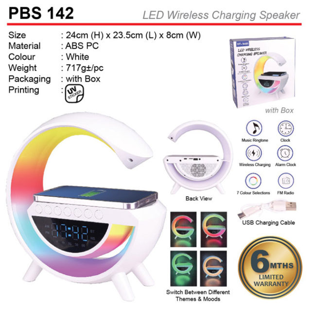 LED Wireless Charging Speaker (PBS142)