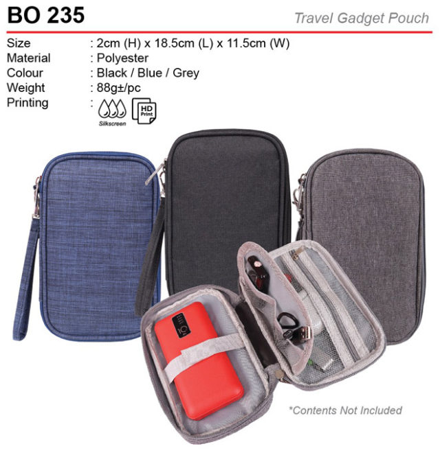 Travel Gadget Pouch (BO235)